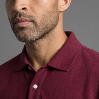 Polo Manga Corta Vinotinto