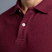 Polo Manga Corta Vinotinto